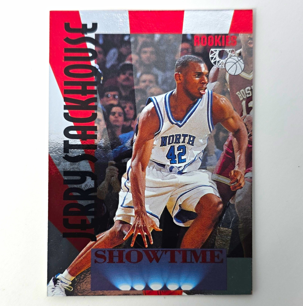 1995 Classic Jerry Stackhouse Rookie Showtime #S4 RC North Carolina 76ers